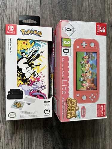 Nintendo switch lite coral - nintendo,