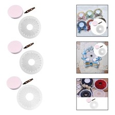 DIY Rosette Maker Kit Tool Scrapbooking Decorative Ribbon Flower Making Tool