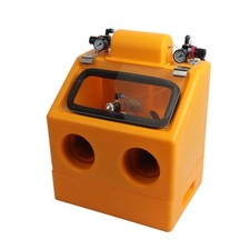 Fine Sand Blasting Machine Remove Rust Oil Impurities Box Type Manual Sandblaste