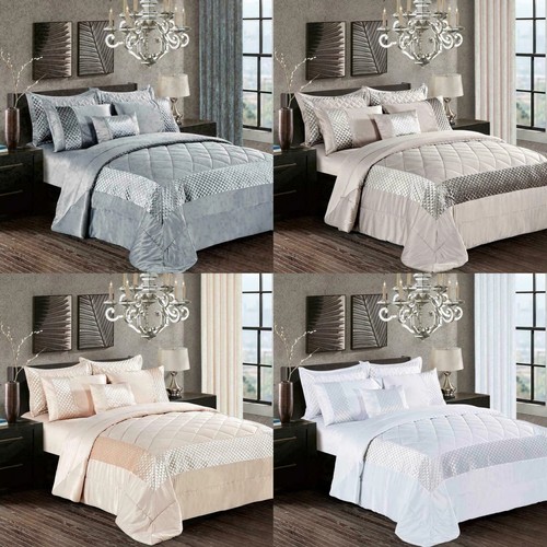 Piece luxury velvet quilted - piece,