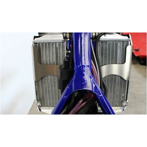 Aluminum radiator guard - aluminum,