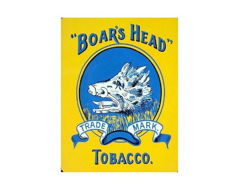 Boars head tobacco vintage - head,