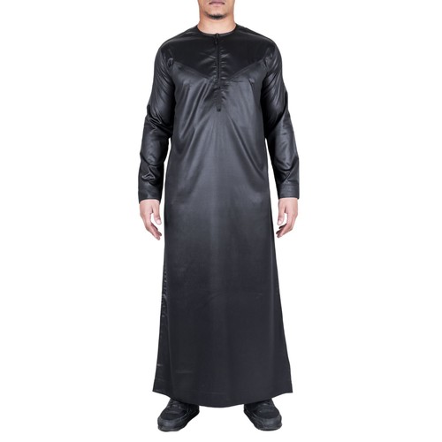 Men thobe robe satin emirati - thobe,