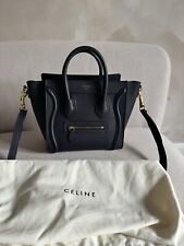 Céline Luggage Nano Bag Navy *OLD CÈLINE*