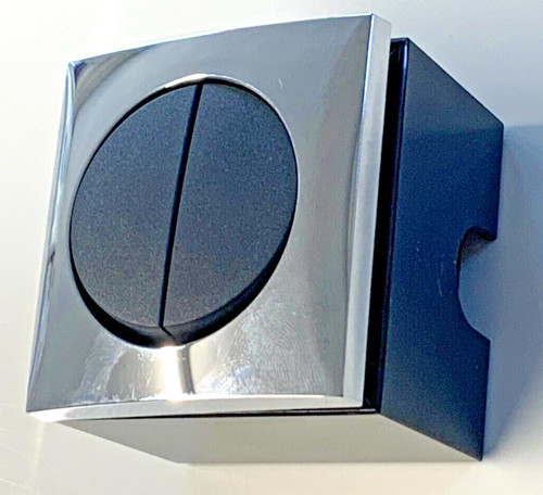 Berker double switch chrome - berker,