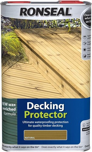 Ronseal decking protector - decking,
