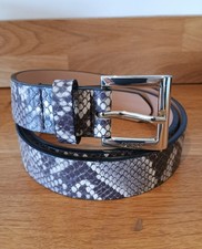 Guess snakeskin effect belt
