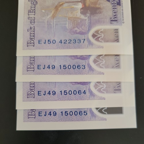 Polymer twenty pound note - c,