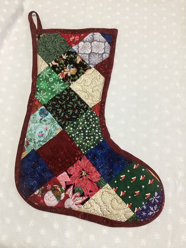 Handmade quilted christmas - quilted,