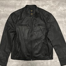 Men’s Superdry Black Leather