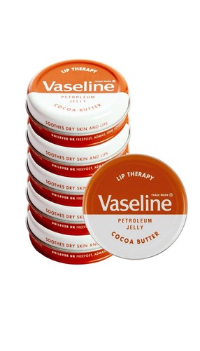 Vaseline lip balm - 6x,