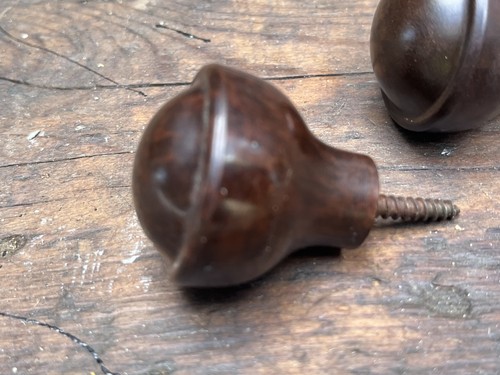 Vintage bakelite door knobs - vintage,