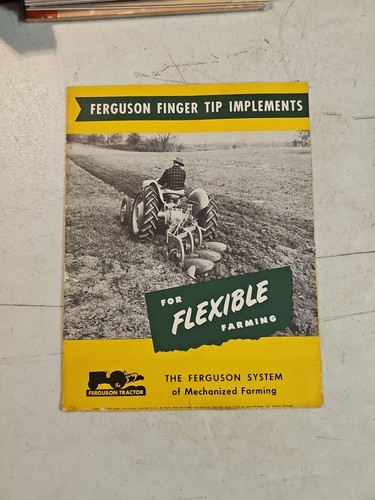 Vintage 1950 ferguson tractor - 1950,