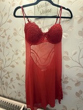 Vintage delicates red sheer - vintage,