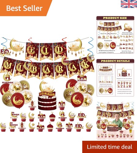 Vibrant piece ramadan - 44-piece,