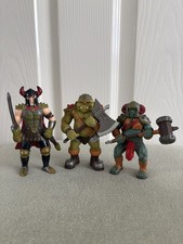 Early Learning Centre Tower Of Doom Action Figures Orgre x 2 & Mythical Knight 