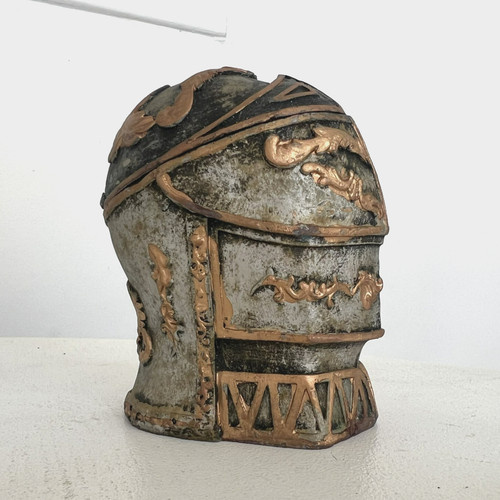 Medieval knight helmet - medieval,