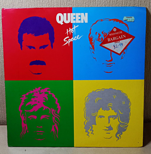 Queen hot space black - hot,