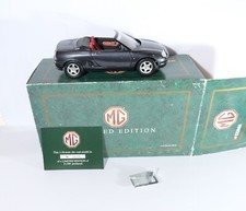 Corgi 1/18 Diecast 95105 MG MGF Open Top Anthracite Grey Model Car Boxed A1
