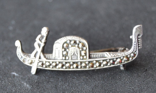 Vintage venice gondola - vintage,