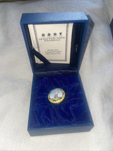 Boxed halcyon days enamel - boxed,