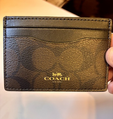 Coach slim card case - card,