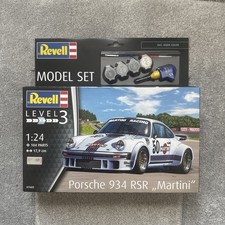 Porsche 934 RSR Martini  1/24 scale model kit | Revell, level 3. New