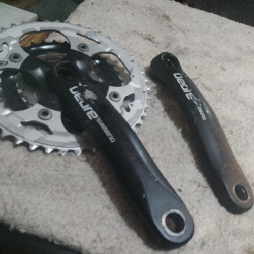 Shimano deore triple crankset - triple,