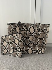 Mock croc snake skin animal