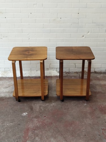 Pair burr walnut pure - pair,