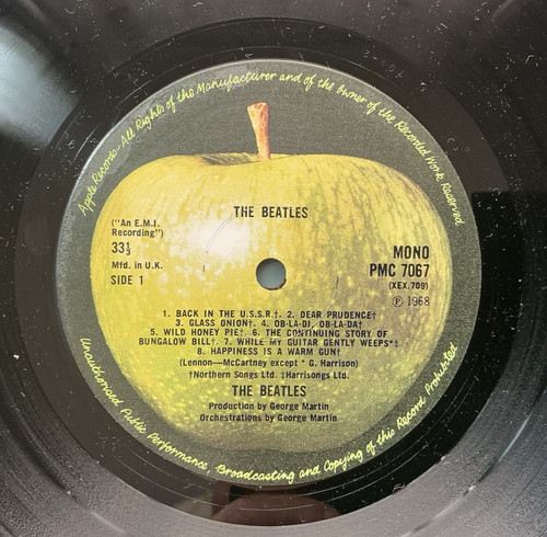 The beatles white album mono - white,