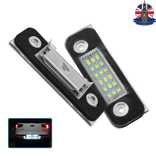 2pc white led number license - led,