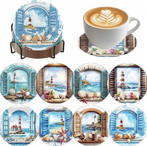Fabulous 8pcs seaside