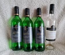 Empty Wine Bottle x 4 750ml