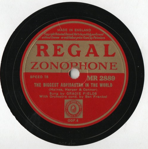Gracie fields the biggest - gracie,