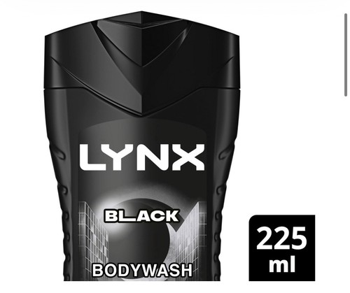 Lynx black shower gel body - black,