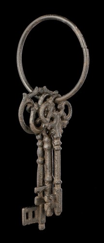 Medieval keychain keys to - medieval,
