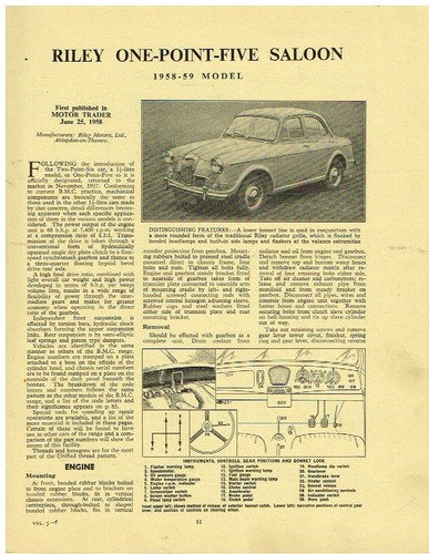 Riley one point five saloon - riley,