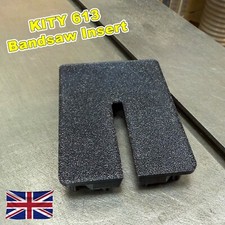 Kity 613 Bandsaw Table Insert / Throat Plate Solid