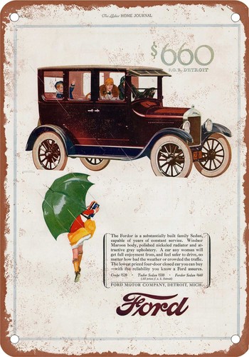 Metal sign 1926 ford vintage - 1926,