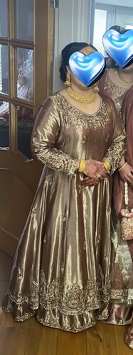 Faika karim gold wedding - gold,