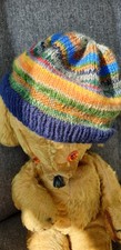 Hand knitted teddy bear doll - hand,