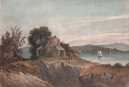 Ruins coastline victorian - ruins,