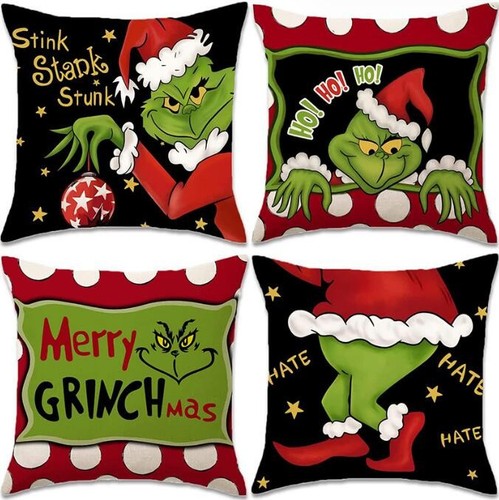 Christmas decor cushion - 4x,