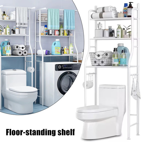 Tier over the toilet towel - over,
