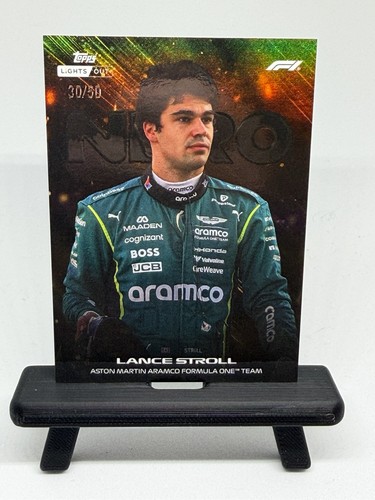 Lance stroll nero topps f1 - lance,