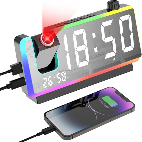 Projection alarm clock - projection,