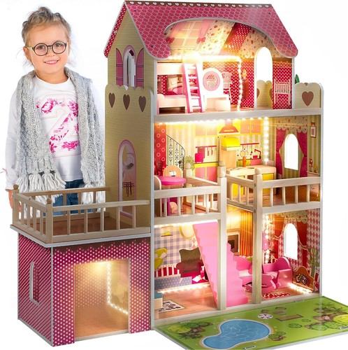 Kinderplay green dollhouse - green,