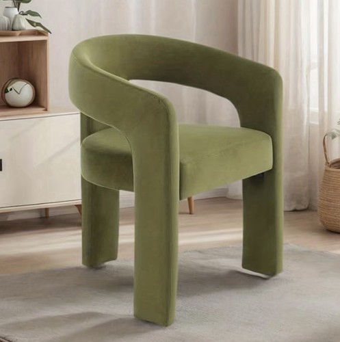 Chair velvet upholstered - chair,