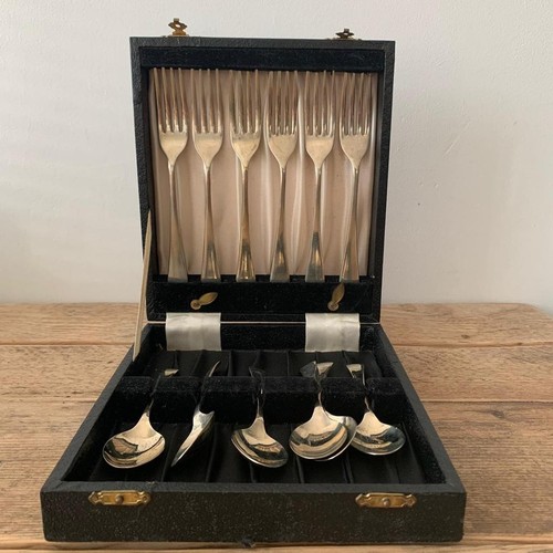 Vintage cuttlery nickel - vintage,